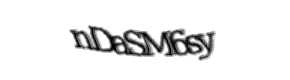 Security check image, please type the characters shown